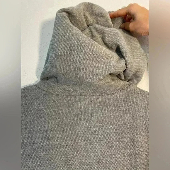 Zara Man Basic Collection Gray Full Zip Up Hoodie Mens Size Small - Picture 6 of 6